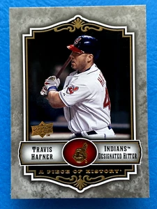 2009 Upper Deck A Piece of History Travis Hafner #29 - Bild 1 von 2