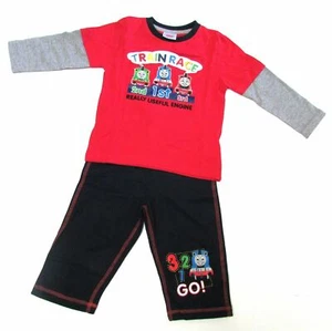 THOMAS TANK Baby Boy JOG SUIT Long Sleeve TOP Jogging BOTTOMS Train Engine - Picture 1 of 1