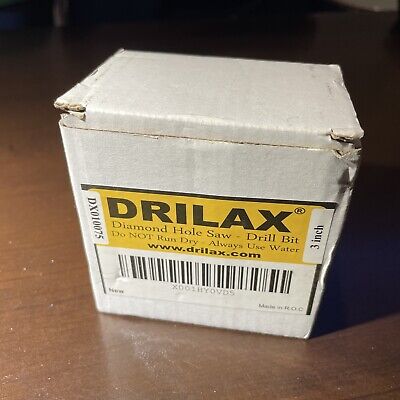 Drilax DX010075 Diamond Hole Saw 3” Diameter • 27.99$