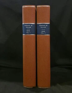 Coxe, MEMOIRS OF PELHAM, 2Vols Complete, 1829 1st eds. - Picture 1 of 7