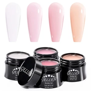 Professional Extension Poly Gel Soak off UV Builder Gel Set Acrylic Nail Kit, DI - Picture 1 of 12