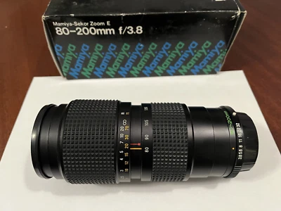 Mamiya Sekor Zoom E 80-200mm f/3.8 lens - Image 1 of 4