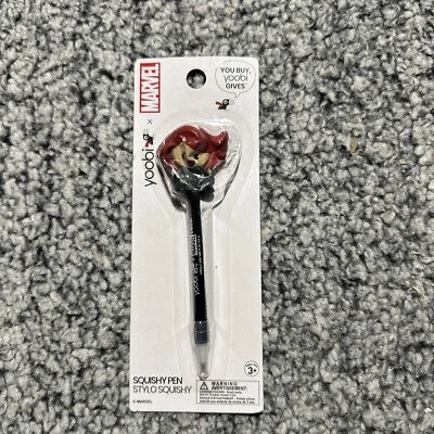 Marvel Yoobi BLACK WIDOW SQUISHY PEN figura superior vengadores cómic Foto 1 de 3