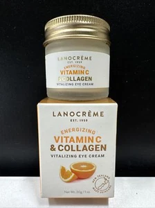 New Lanocreme Vitamin C Collagen Vitalizing Eye Cream Wrinkles-1oz-Exp,09/13/27+ - Picture 1 of 9