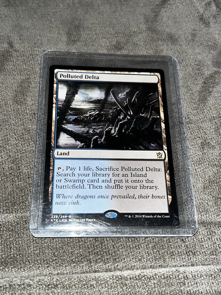 MtG Single - Khans of Tarkir - Polluted Delta Non-foil - Magic the Gathering - Image 1 of 1