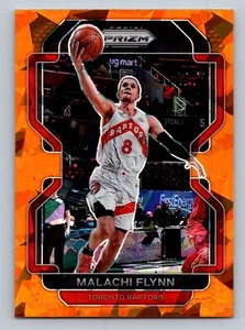 Panini Prizm 2021-22 - Malachi Flynn - Orange Cracked Ice - #111 - Raptors - Imagen 1 de 2