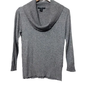 August Silk Womens Silk Wool Sweater Size XL (Fits like S) Cowl Neck READ DESC - Picture 1 of 5