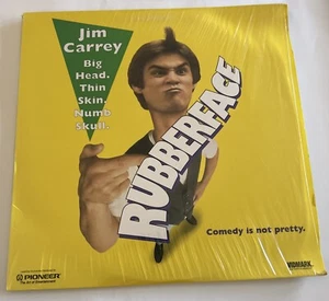 Laserdisc : Rubberface - Jim Carrey (1995) comedy rare - Picture 1 of 3