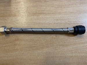 22MM PUSH FIT X 3/4" BSP FLEXIBLE GRIFO CONECTOR LONGITUD - FÁCIL AJUSTE - Imagen 1 de 6