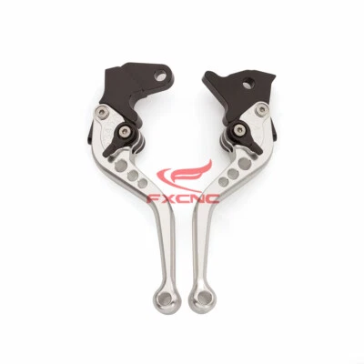 CNC Silver Front Brake Clutch Levers For Triumph SPEED FOUR 2003-2004 Motorcycle Foto 1 de 4