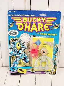 RARE VINTAGE 1990 HASBRO BUCKY O'HARE TOAD WARS A.F.C. BLINKY ACTION FIGURE NEW - Picture 1 of 9