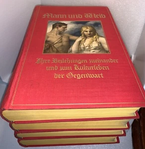 MANN UN WEIB Man & Woman:Their Relation To Each Other & Cultural Life  Vols 1-4 - Picture 1 of 24