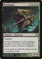 Doomgape Eventide NM Black Green Rare MAGIC THE GATHERING MTG CARD ABUGames