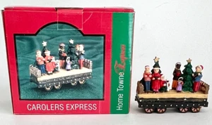 Vintage 1999 JC Penny Home Towne Express Village Train Carolers - Picture 1 of 8