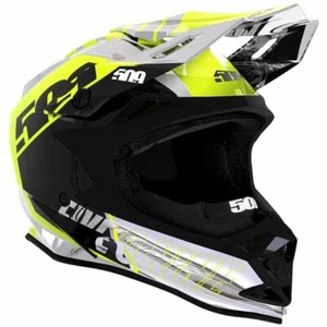 509 ALTITUDE - Snowmobile Snow HELMET w/ Fidlock- Chromium/Hi Vis -XXL 2XL -NEW - Picture 1 of 7