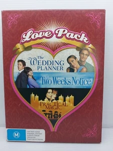 Love Pack DVD Set - The Wedding Planner / Two Weeks Notice / Practical Magic - Picture 1 of 2