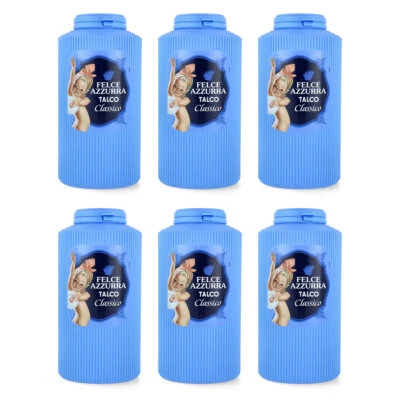 PAGLIERI Felce Azzurra Körperpuder Talkum Talkpuder 6x 500g