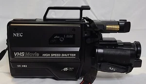 Vintage NEC Camcorder Model Cv 40U VHS Movie Recorder Untested - Picture 1 of 16