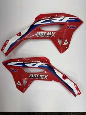 2021-2024 Honda CRF450RX Shrouds With Custom Graphics - Image 1 of 3