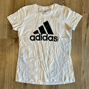 Adidas Basic Amplifier Tee Women's Shirt Size Small White - Picture 1 of 3
