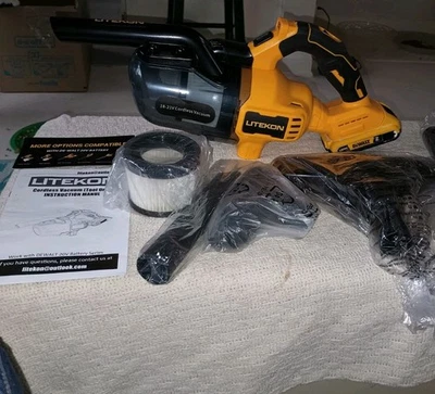 Aspiradora eléctrica de mano 5 en 1 con batería de 20 V Foto 1 de 4