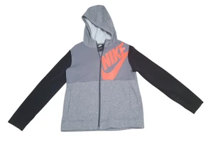 Nike Hoodie Youth Large  Full Zip Fleece Sweatshirt Pullover Sweater - Picture 1 of 8