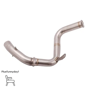Modified Dual Middle Exhaust Link Pipe For Duke 390 RC390 125 200 250 2017-2020 - Picture 1 of 8