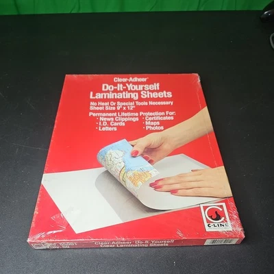 C-LINE CLEER-ADHEER 50 BOX 65001 Hojas Laminadoras. D Foto 1 de 2