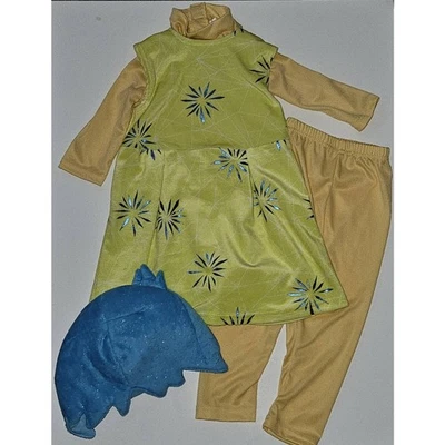 Disney Inside Out Joy Halloween Costume Baby 12-18 Months Dress Shirt Pants Wig - Image 1 of 4