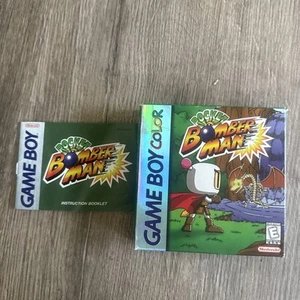 Pocket Bomberman (Nintendo Game Boy Color, 1998) Box And Booklet No Game - Picture 1 of 8