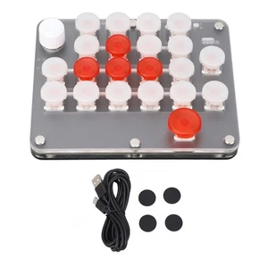 Programmierbare Tastatur 21 Tasten Mit Einer Handmechanboard Für Das Spielen Für - Bild 1 von 22