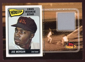 Joe Morgan 2001 Topps American Pie Patch Relic Reprint #16 Rookie Star - Picture 1 of 2
