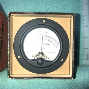 Plumín Galvanómetro Simpson Corriente Continua 50-0-50 M - LOTE - Imagen 1 de 5