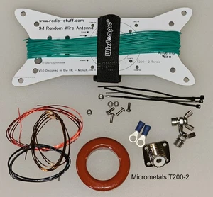 Random wire antenna 9 to 1 Portable (EFRW) Kit SO239 - Picture 1 of 4