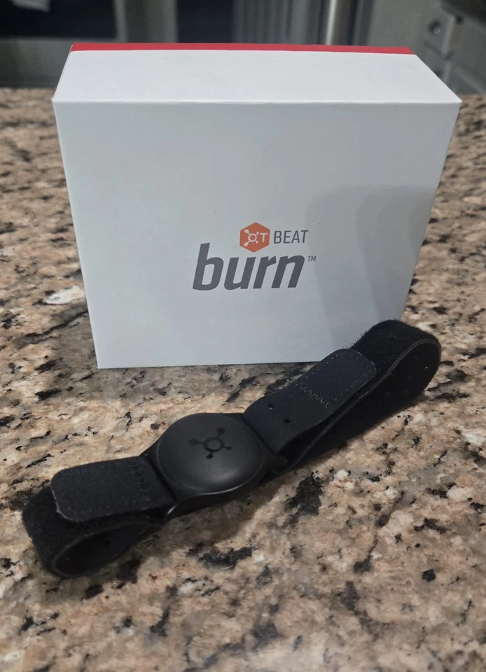 Orange Theory OT BEAT BURN 5.0 Heart Rate Monitor Original Box Charger Strap - Image 1 of 2