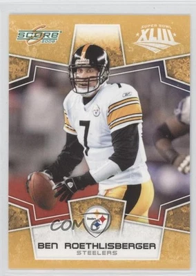 2008 Score Factory Set Yellow Ben Roethlisberger #248 - Image 1 of 2
