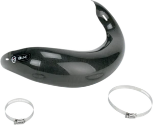 Moose Racing Carbon Fiber Pipe Guard for 2002-2009 Yamaha YZ250 1861-0346 - Picture 1 of 1