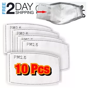 Filtri PM2,5 per Maschera Viso Carboni Attivi Filtro di Ricambio Confezione da 10 - Foto 1 di 6