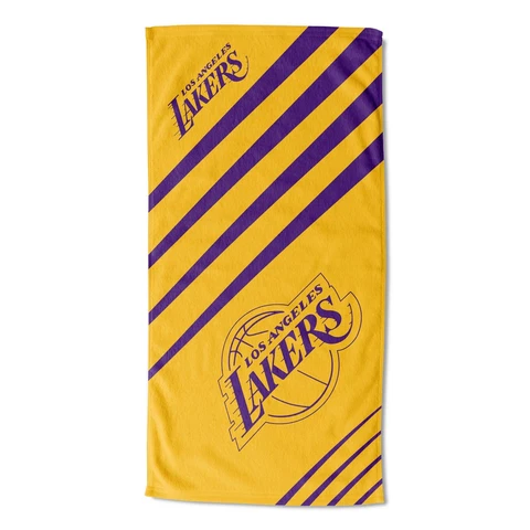 Los Angeles Lakers Beach Towel (Upward) OFFICIAL NBA Cover