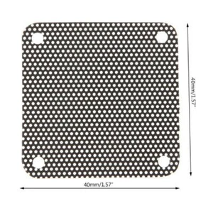 5PCS PVC Fan Dust Filter PC Dustproof Case Cuttable Computer Mesh Cover 40mm - Bild 1 von 10