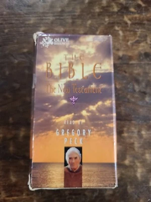 The Bible The New Testatment Read By Gregory Peck 1994 Bible On Tape - Image 1 of 4