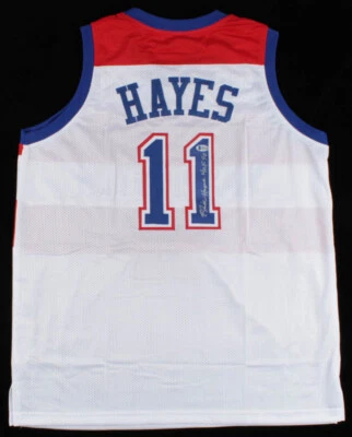Elvin Hayes Signed Washington Bullets Jersey Inscribed "HOF 90" (Beckett COA) - Изображение 1 из 4