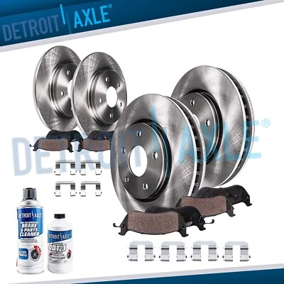 10pc 4WD Front Rear Brake Rotors Pads for 2011-2015 Hyundai Tucson Kia Sportage - Image 1 of 4