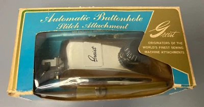 Greist Authentic Automatic Buttonholer Stitch Attachment #7 - Image 1 of 4