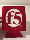 f5 flat red can Koozie/cooler can holder technology company