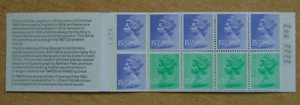 FN2A / DB11(4)/1 Reversed Bands Cyl B4 B2 (B50) £1.43 Postal History 4 Booklet - Picture 1 of 3