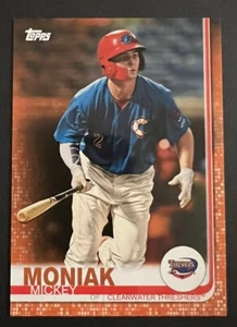 2019 Topps Pro Debut Mickey Moniak Orange Parallel # 13/25 - Threshers Phillies - Picture 1 of 2