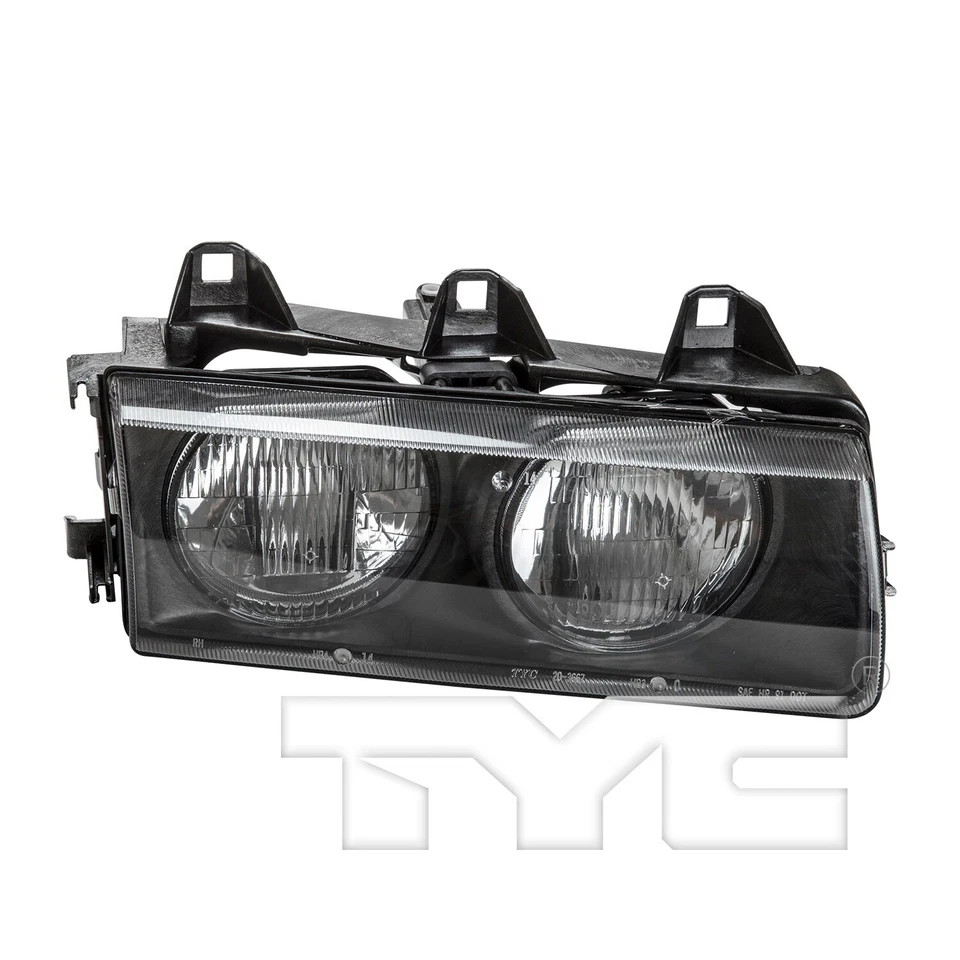 Conjunto de faros derecho BMW 325i 1992-1997 TYC 891AJ95 1993 1994 1995 1996 Foto 1 de 4