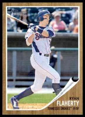 2011 Topps Heritage Minor League Ryan Flaherty Tennessee Smokies #111 - Image 1 of 2