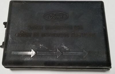 Lincoln Mark VIII 1997 1998 cubierta de caja de fusibles 4,6 L F65B-14A003-C Foto 1 de 4